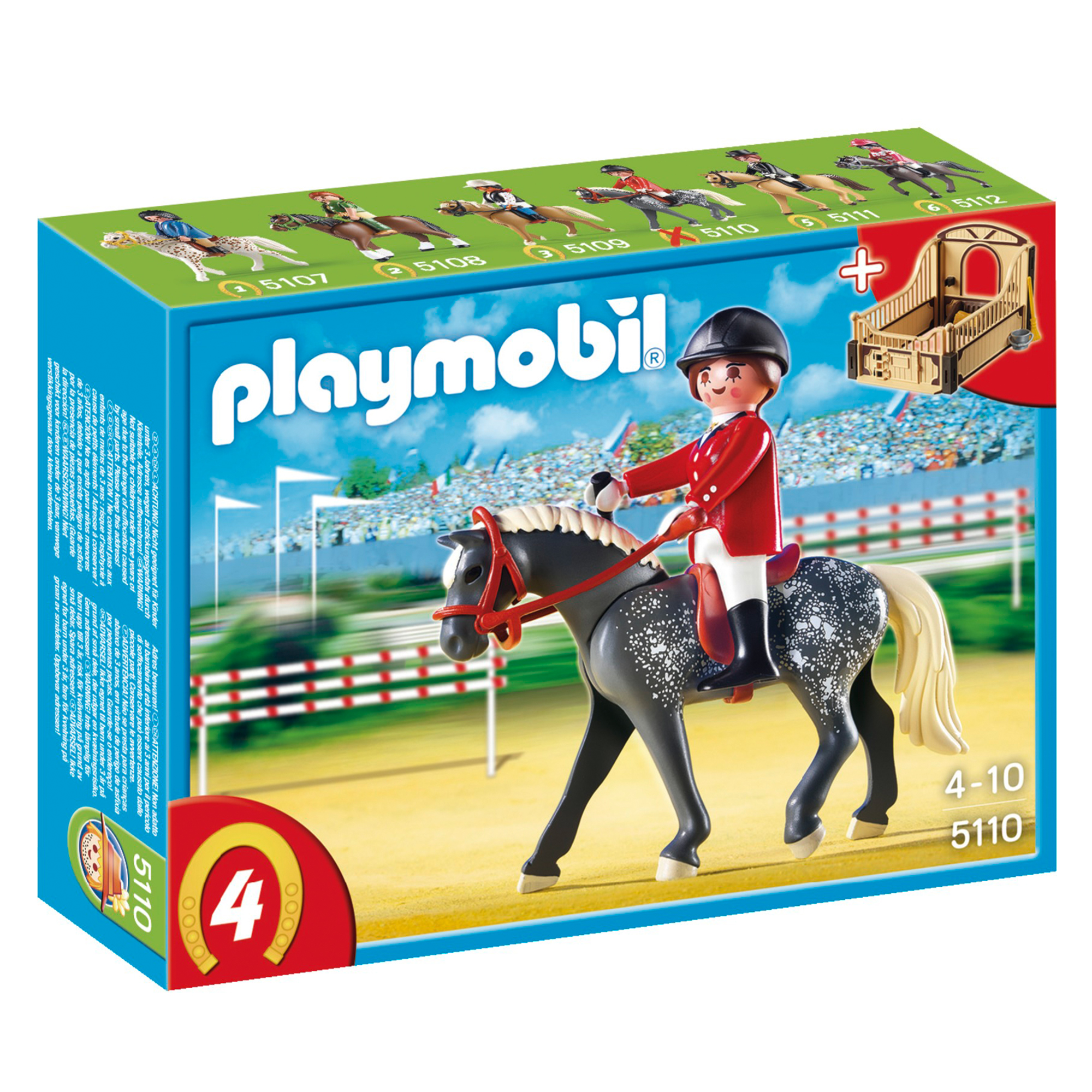 Playmobil Horse Farm SUV with Horse Trailer (5223) from the Playmobil