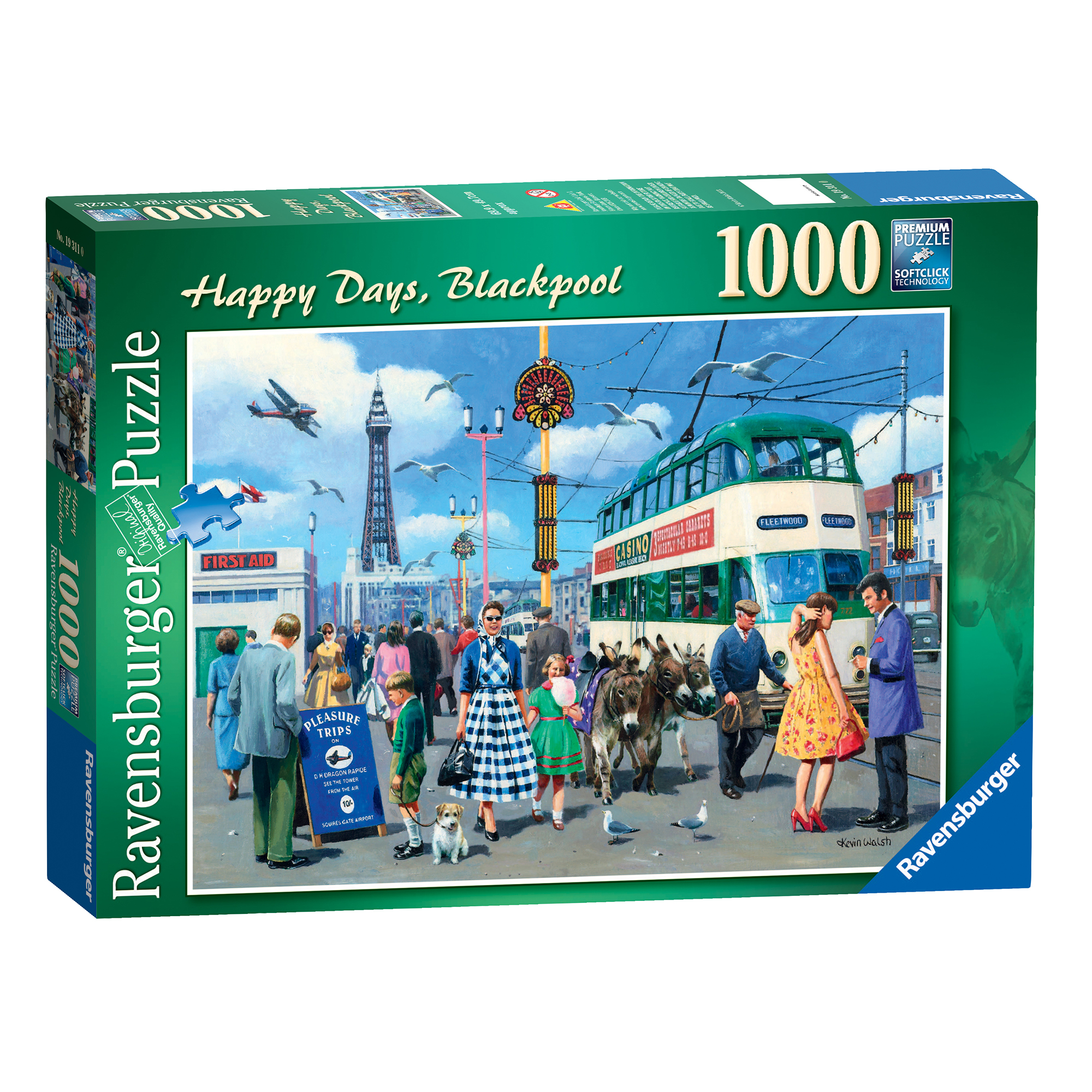 Ravensburger Happy Days Blackpool 1000 Piece Puzzle Ravensburger Happy Days Blackpool 1000 Piece Puzzle