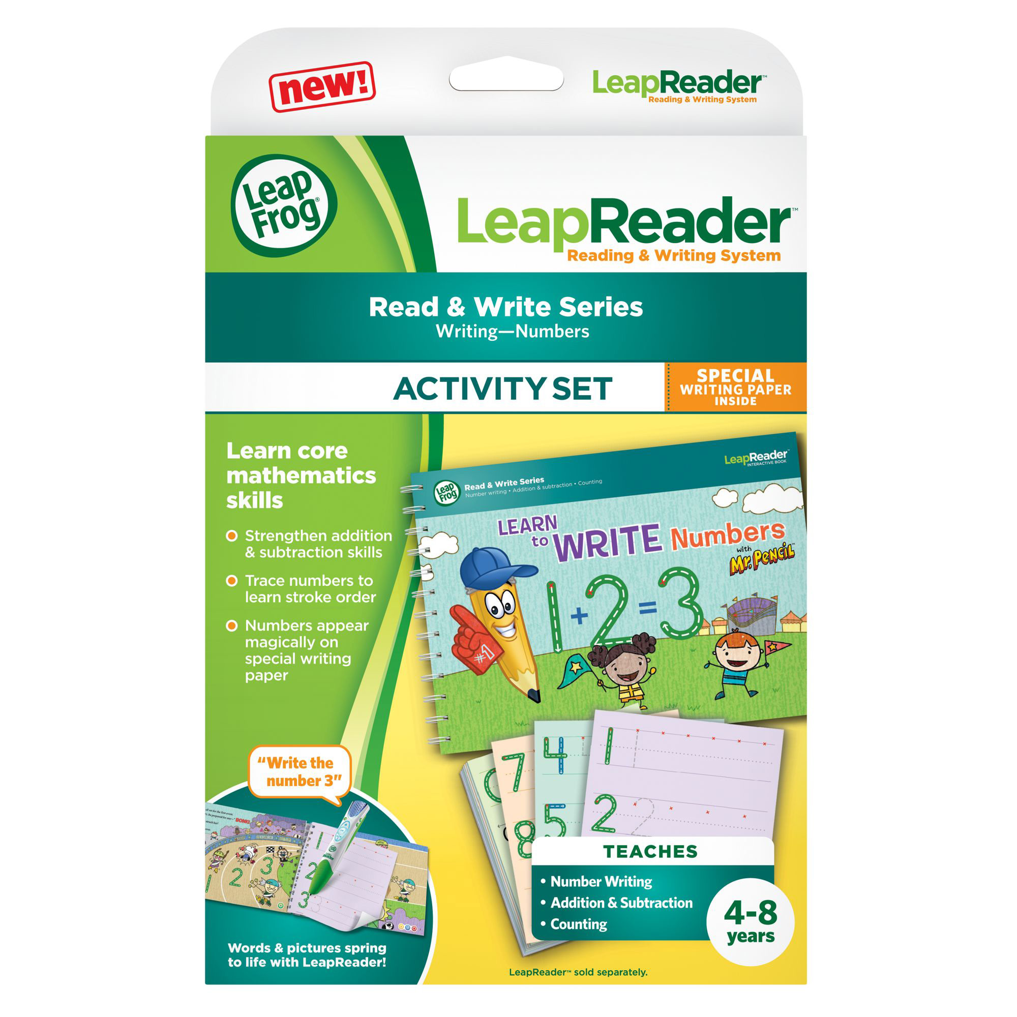 Learn To Write Numbers With Mr Pencil LeapReader Boo Learn To Write Numbers With Mr Pencil LeapReader Boo