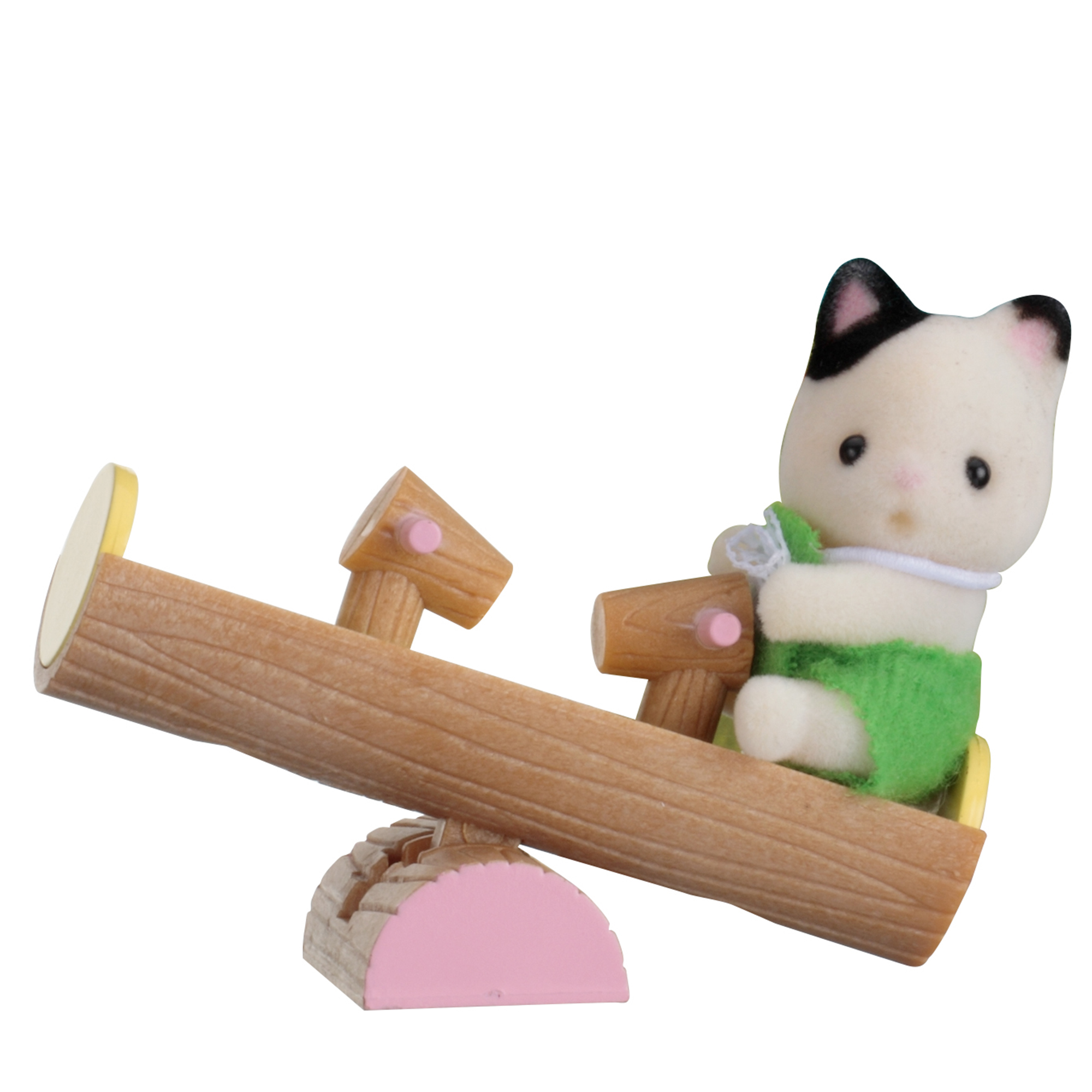 Sylvanian Families Cat Baby On See Saw Carry Case Sylvanian Families Cat Baby On See Saw Carry Case